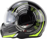 ViPER F242 Flip Up Motorcycle Helmet - Revo Fluo